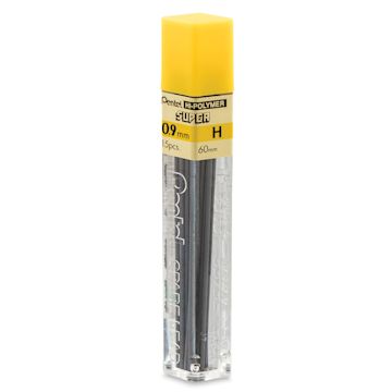 Open in modal - Pentel Hi-Polymer Lead Refills - 0.9 mm, Black, H