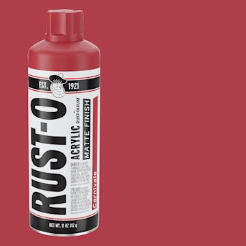 Open in modal - Rust-Oleum Rust-O Artist Acrylic Spray Paint - Carnivale, Can and Swatch