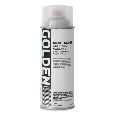Spray Varnish, Semi Gloss 10 oz
