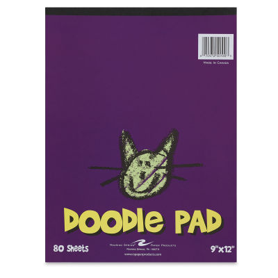 Roaring Spring Doodle Pad - Front cover of pad
