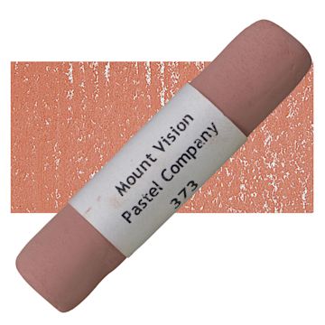 Open in modal - Mount Vision Handmade Pastel - Brick Red 373 pastel and swatch