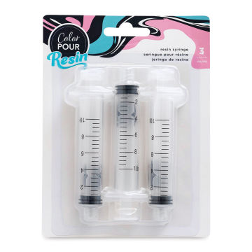American Crafts Color Pour Resin Syringes (front of package)