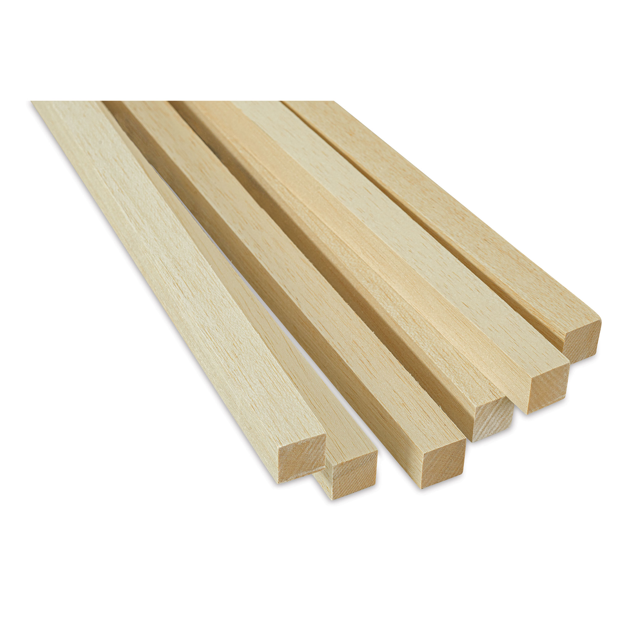 Bud Nosen Balsa Wood Strips, 1/8 x 1/4 x 36, 30/pkg.