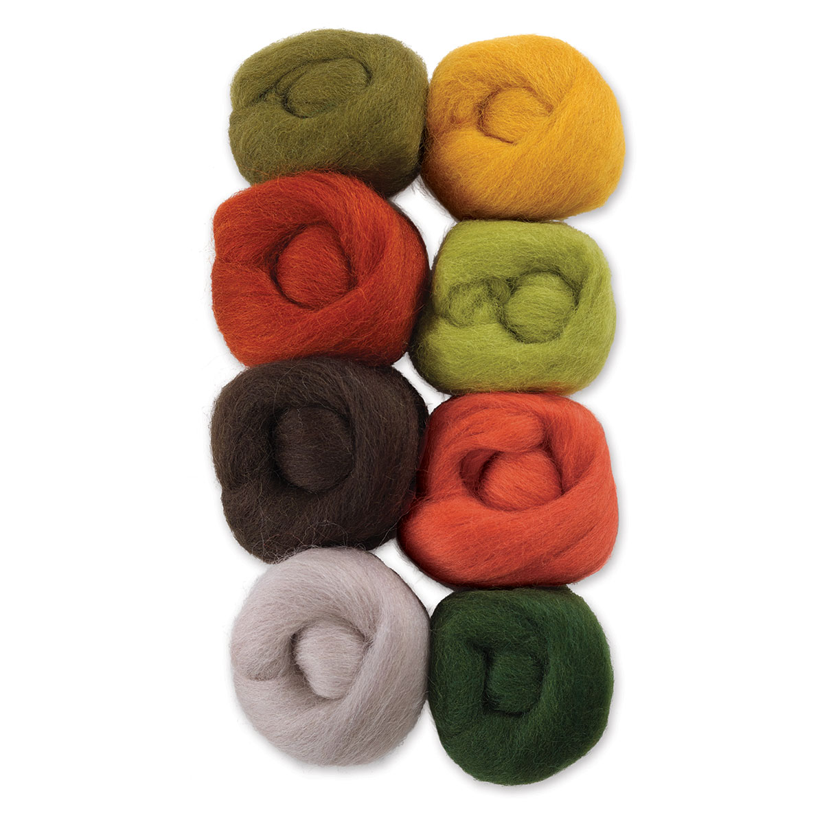 Wool Roving Assortment > Grayscale – Wistyria