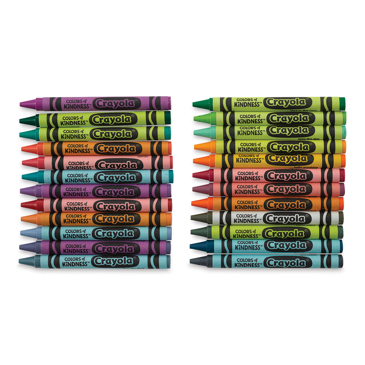 Crayola 4 Crayon Wall Hooks, Happy Harlekin