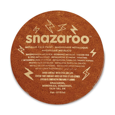 Snazaroo Face Paint - Copper, 18 ml container