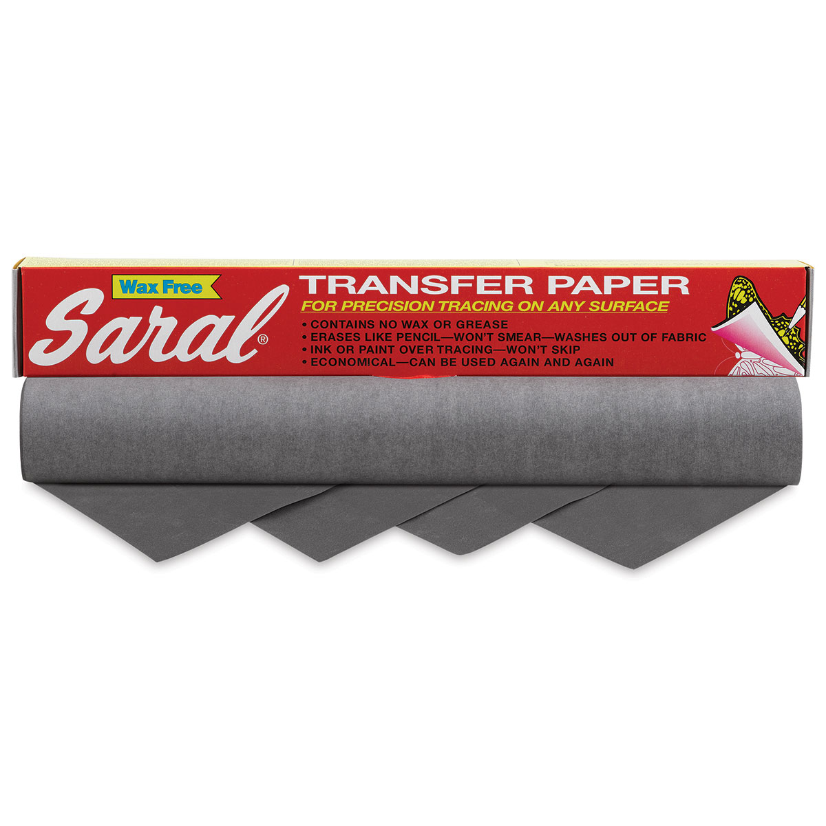 Saral Transfer (Tracing) Paper Sampler 5 Sheets 8 1/2 X 11 2/Pack  (74663-Pk2) 74663-PK2 
