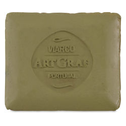 ArtGraf Viarco Pigmented Tailor Chalk - Front view of Ochre chalk