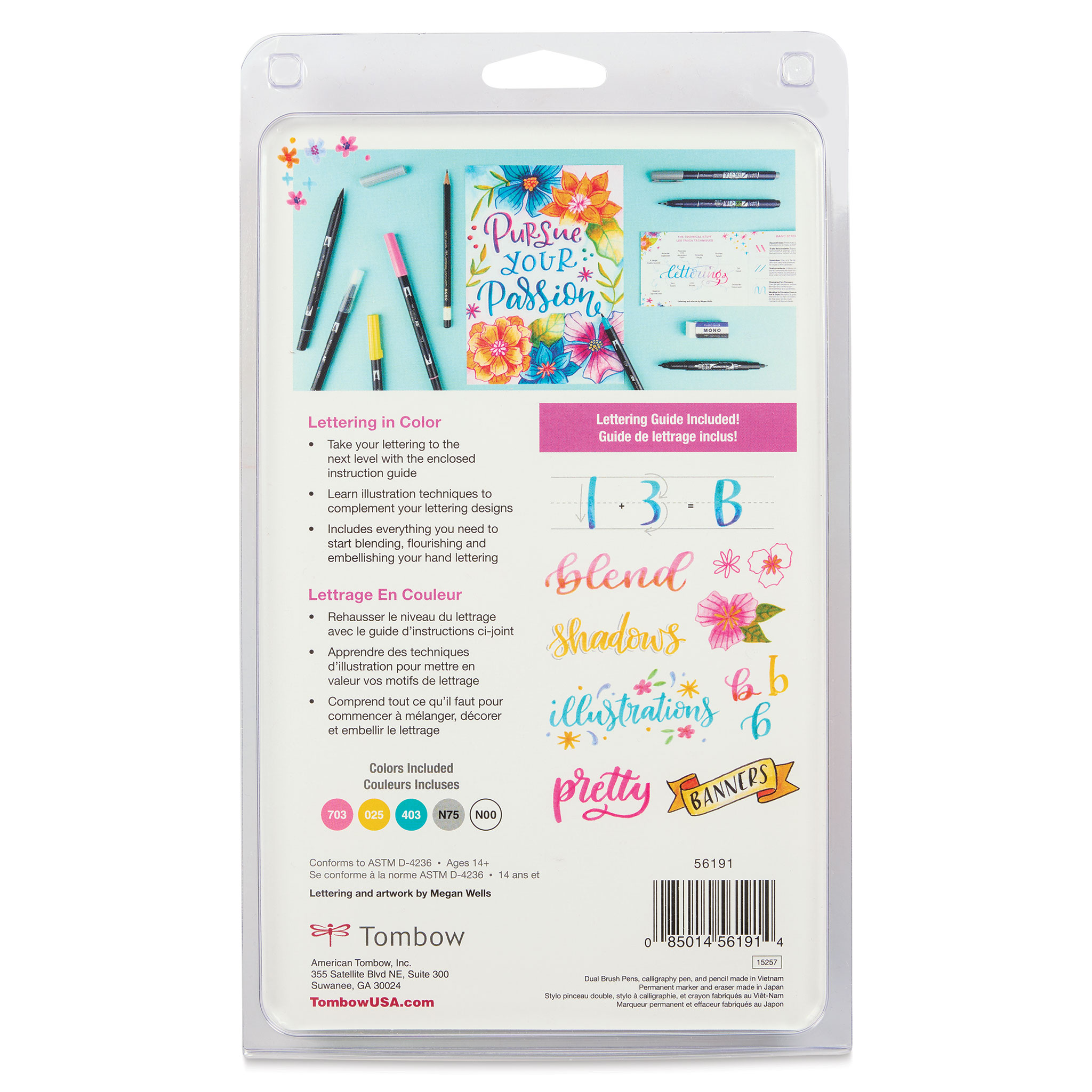  Tombow 56191 Advanced Lettering Set. Includes Need to Enhance  Your Hand Lettering