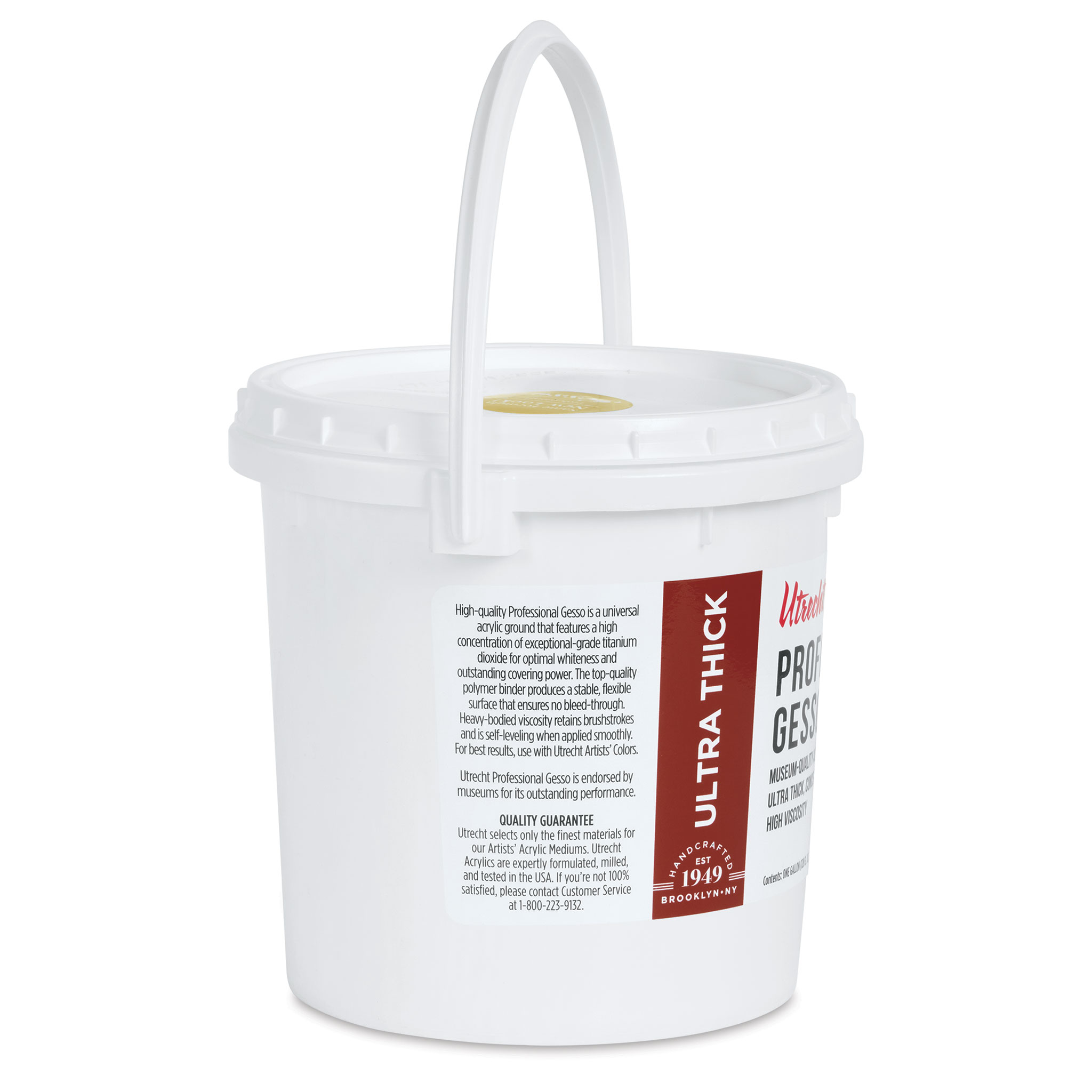 New York Central Acrylic Gesso - White Professional Grade Gesso for  Painting, Acrylic, Oil, Pastels, & More! - 8 oz Bottle