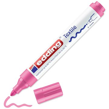 Open in modal - Edding 4500 Textile Pen - Pink