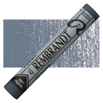 Open in modal - Rembrandt Soft Pastel - Bluish Gray 727.5 pastel and swatch