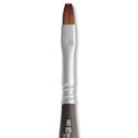Escoda Prado Tame Synthetic Travel Brush - Bright, Short Handle, Size 8