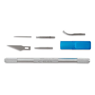 Excel Blades Double Ended Stylus - components of package shown