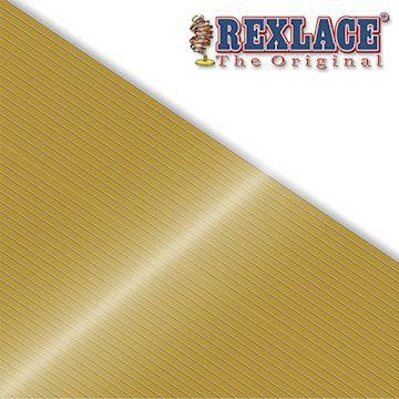 Open in modal - Pepperell Rexlace Britelace Holographic Plastic Lacing - 50 yards, Gold  Metallic