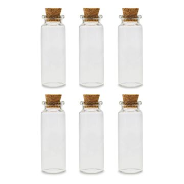 Open in modal - Craft Medley Glass Containers - Set of 6