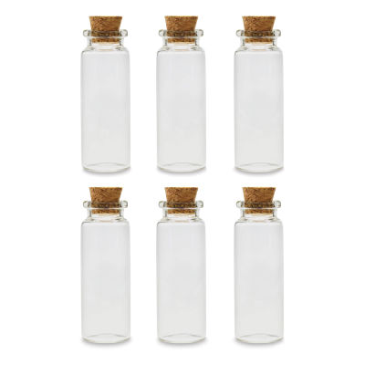 Craft Medley Glass Containers - Set of 6