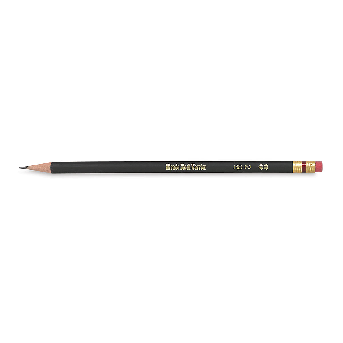  Paper Mate Mirado Black Warrior Pencils, Black, HB #2, 12  Count : Wood Lead Pencils : Office Products
