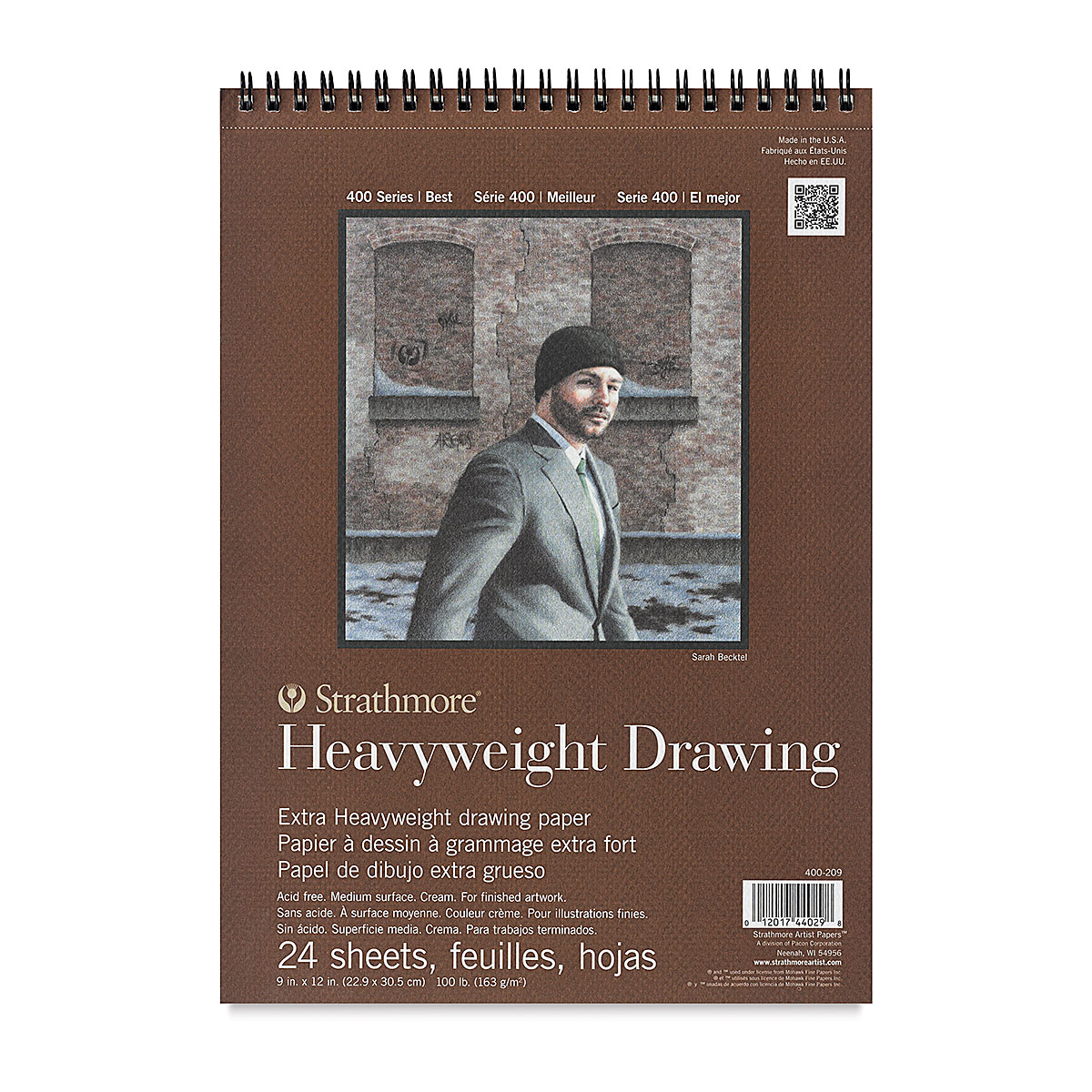 Strathmore 400 Series Heavyweight Drawing Pad - 9 x 12