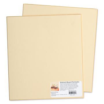 Open in modal - Aitoh Torinoko Paper Shikishi Boards - 9-1/2" x 10-3/4", Pkg of 2, packaging label