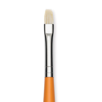 Isabey Chungking Interlocking Bristle Brush - Bright, Long Handle, Size 3
