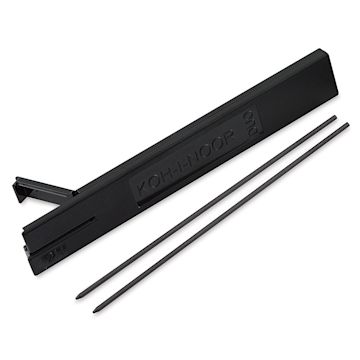 Open in modal - Koh-I-Noor Lead Refill - 2H, Pkg of 2, leads outside of the packaging