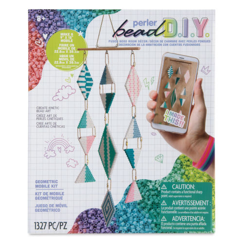 Perler Bead D.I.Y. Geometric Mobile Activity Kit