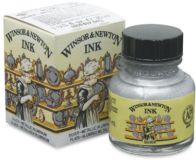Drawing Ink-Silver 30ml