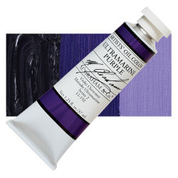 M. Graham Artists' Oil Color - Ultramarine Purple, 37 ml tube