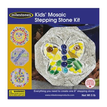 Mosaic Stepping Stone Kit-Kids