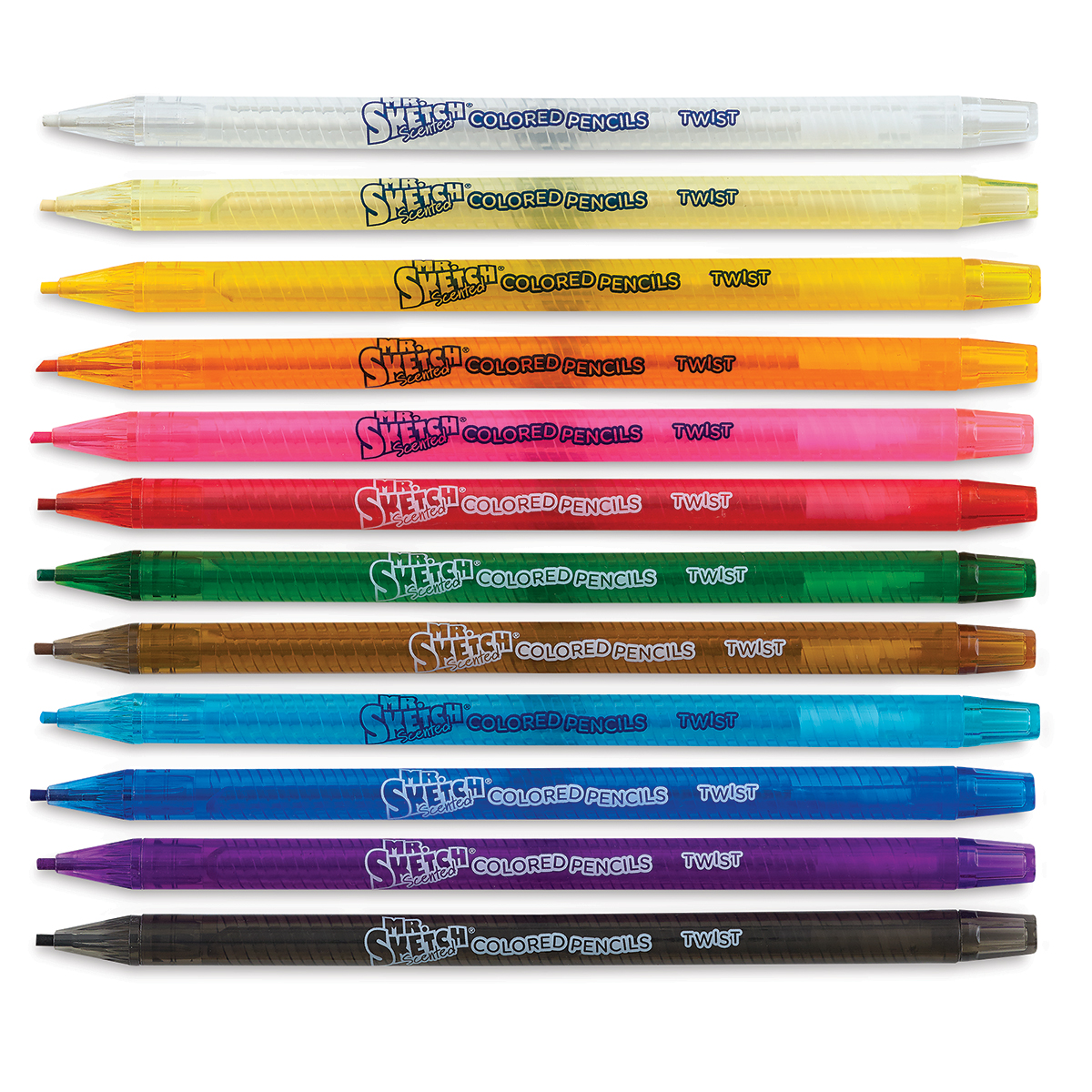 Mr. Sketch Scented Twist Color Pencils 8 PK