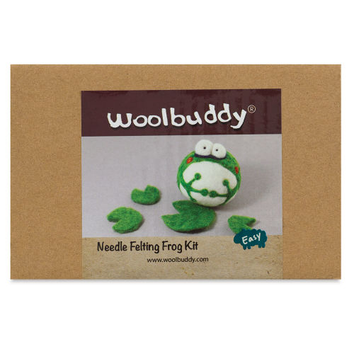 Woolbuddy Needle Felting Kit - Frog Kit