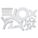The Ceramic Shop Kiln Stilt Sampler - Set of 15