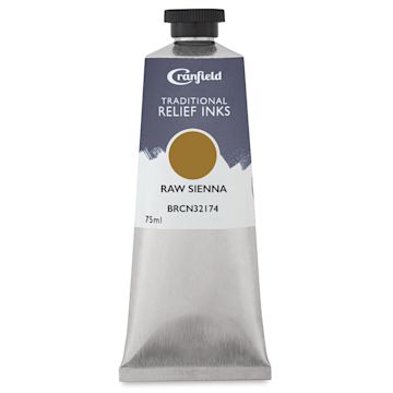 Open in modal - Cranfield Traditional Relief Ink - Raw Sienna, 75 ml
