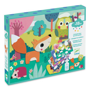 Djeco Le Petit Artist Collage Kit - My First Collage (Front of packaging)