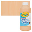 Crayola Washable Paint - Peach, 16 oz bottle