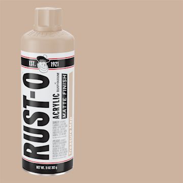 Open in modal - Rust-Oleum Rust-O Artist Acrylic Spray Paint - Treasure Map, 11 oz Can and Swatch