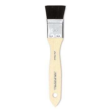 Open in modal - Da Vinci Black Goat Hair Brush - Wash Mottler, Size 30