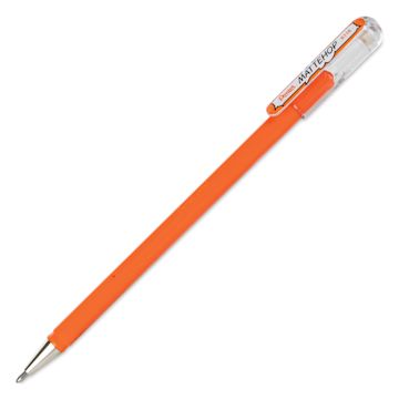 Open in modal - Pentel Arts Hybrid Mattehop Gel Roller Pen - Matte Orange