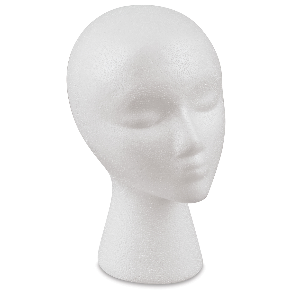 Styrofoam Mannequin Head Smoothfoam Wig Head 