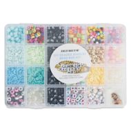 Jewelry Made By Me Letter and Charm Bead Box