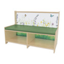 Whitney Brothers Nature View Sofa - Straight, 24-1/4