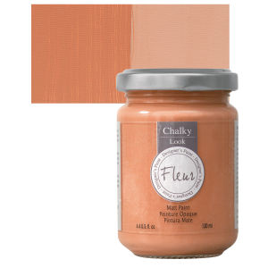 Fleur Chalky Look Paint - Grand Canyon, 4.4 oz jar