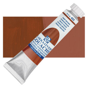 Royal Talens Gouache - Deep Brown, 20 ml tube