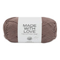 Lion Brand Made With Love The Cottony One Yarn - Hot Cocoa