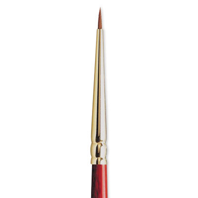 Winsor & Newton Sceptre Gold II Brush - Pointed Round, Short Handle, 3/0