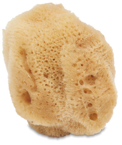 Royal & Langnickel White Silk Sponge - shown upright