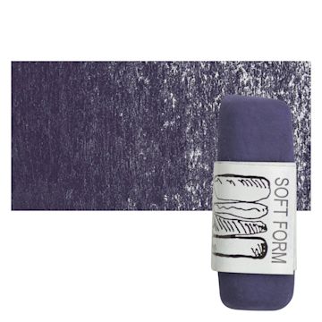 Open in modal - Townsend Artists' Soft Form Pastel - Dark Blue (Dark) pastel and swatch