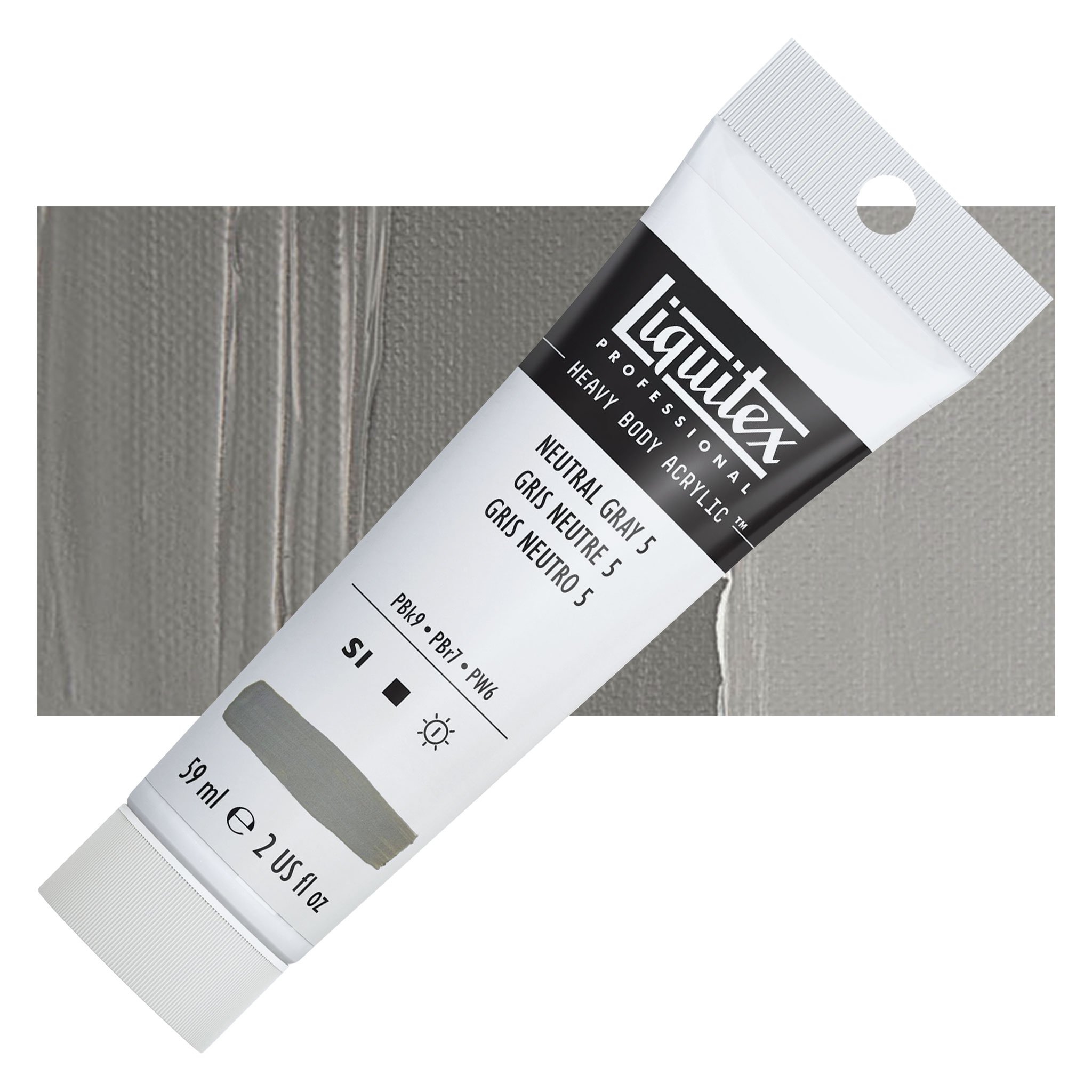 ACRYLIQUE LIQUITEX BASICS GRIS NEUTRE N°5