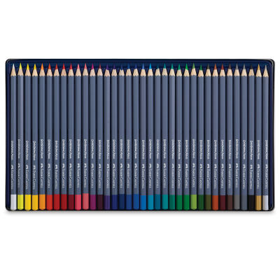 Faber-Castell Goldfaber Aqua Watercolor Pencils - Set of 36 (Set contents)